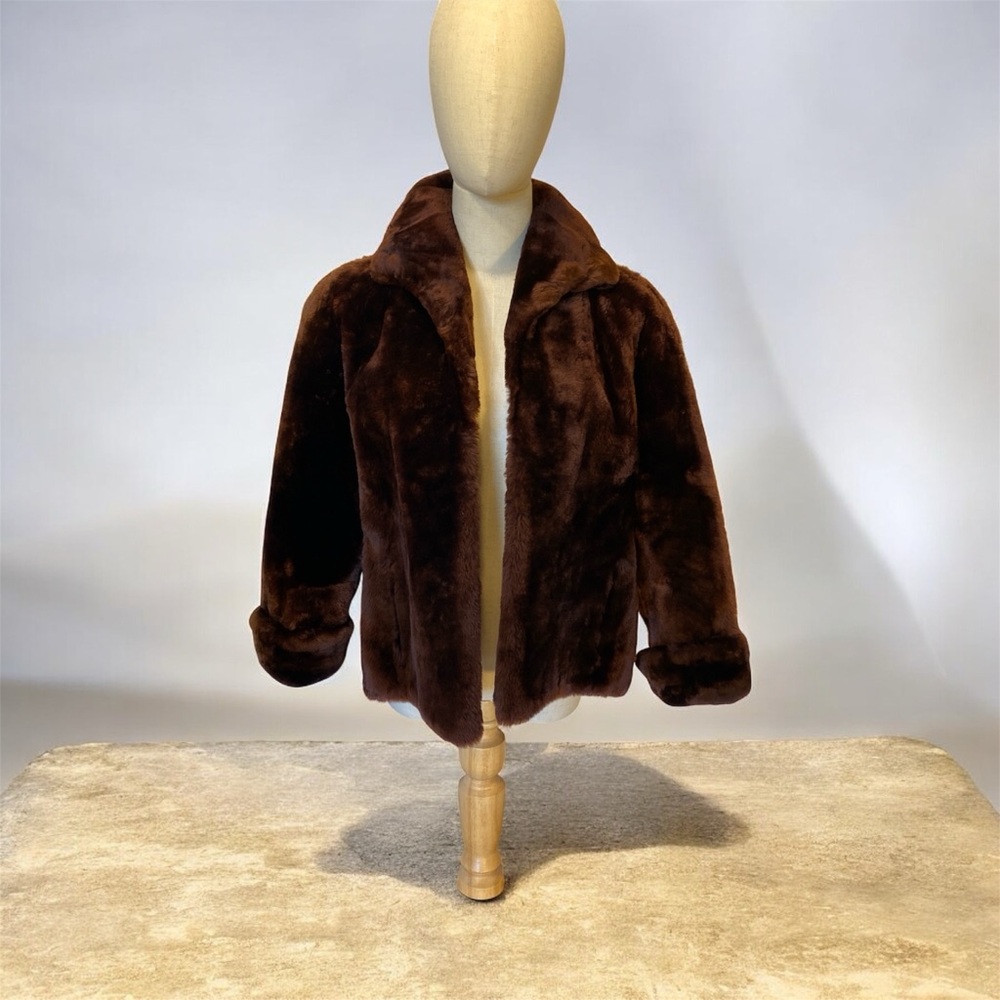 Amazing Vintage Faux Fur Coat